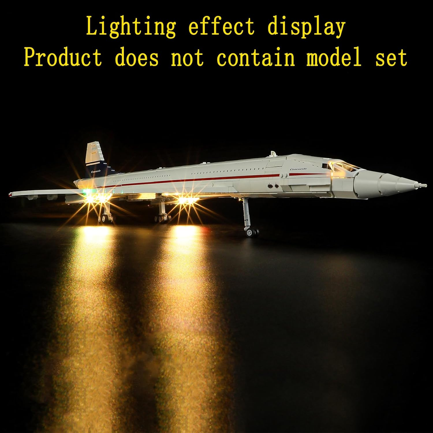 GEAMENT LED Light Kit Compatible with  Concorde - Light Set for Icons 10318 (Model Not Included) image number 6