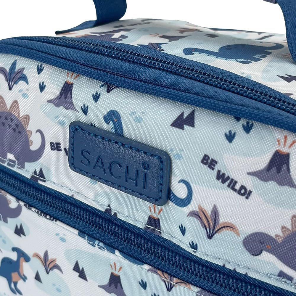 Sachi 'Style 225' Insulated Junior Lunch Tote - Dinosaur Land image number 5