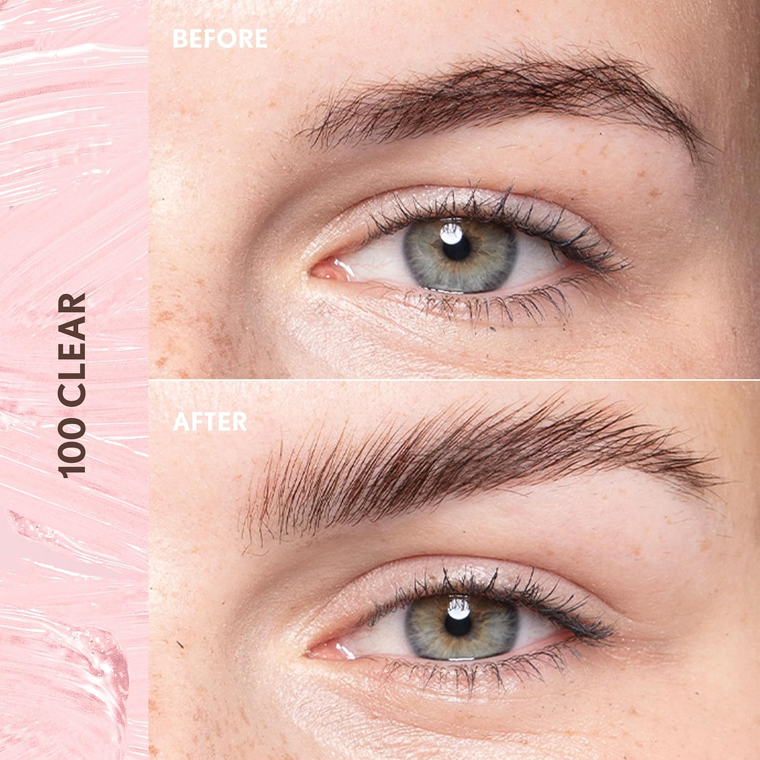 COVERGIRL Clean Fresh Brow Enhancer Gel Wax, Clear 5.5 ML