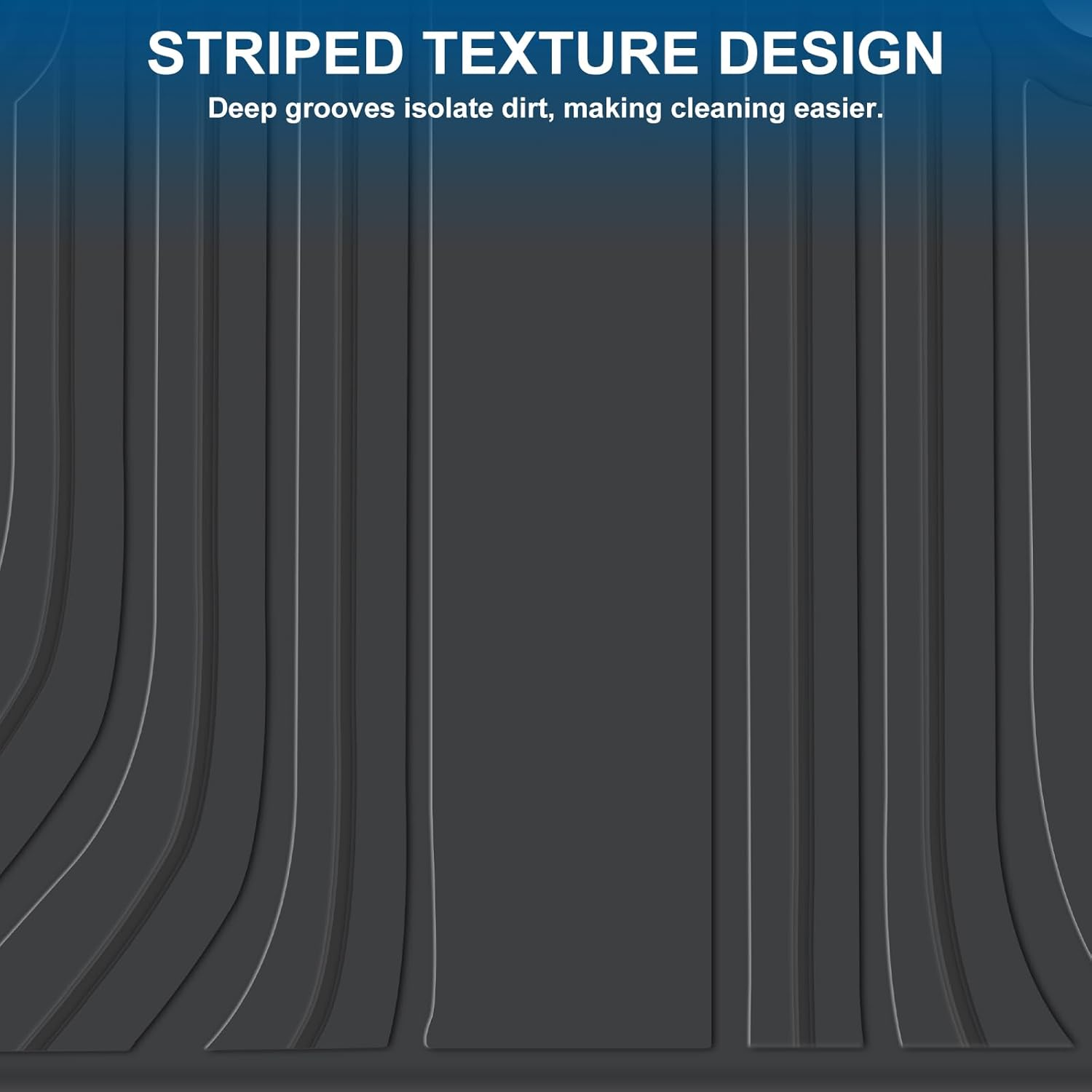 San Auto Car Floor Mat for BMW X3 G01 X4 G02 2018 2019 2020 2021 2022 2023 2024 Custom Fit Black Navy Blue Rubber Auto Floor Liners Set All Weather Protection Heavy Duty Odorless - Full Black image number 3