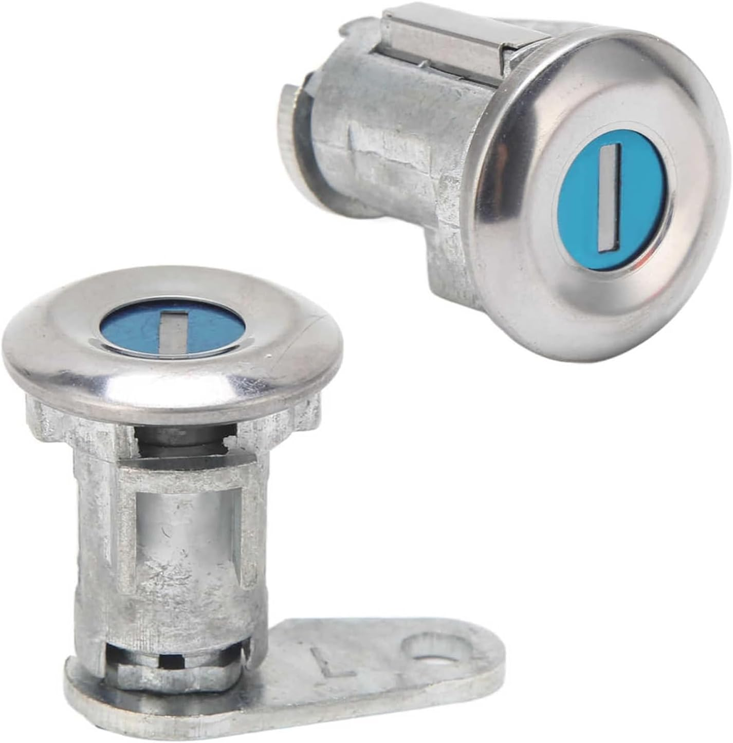 2 Set Door Lock Cylinder 5070001 anti Theft with Keys Car Ignition Switch Replacement Fit for Ford Truck F100 F250 F350 Metal Door Lock image number 1