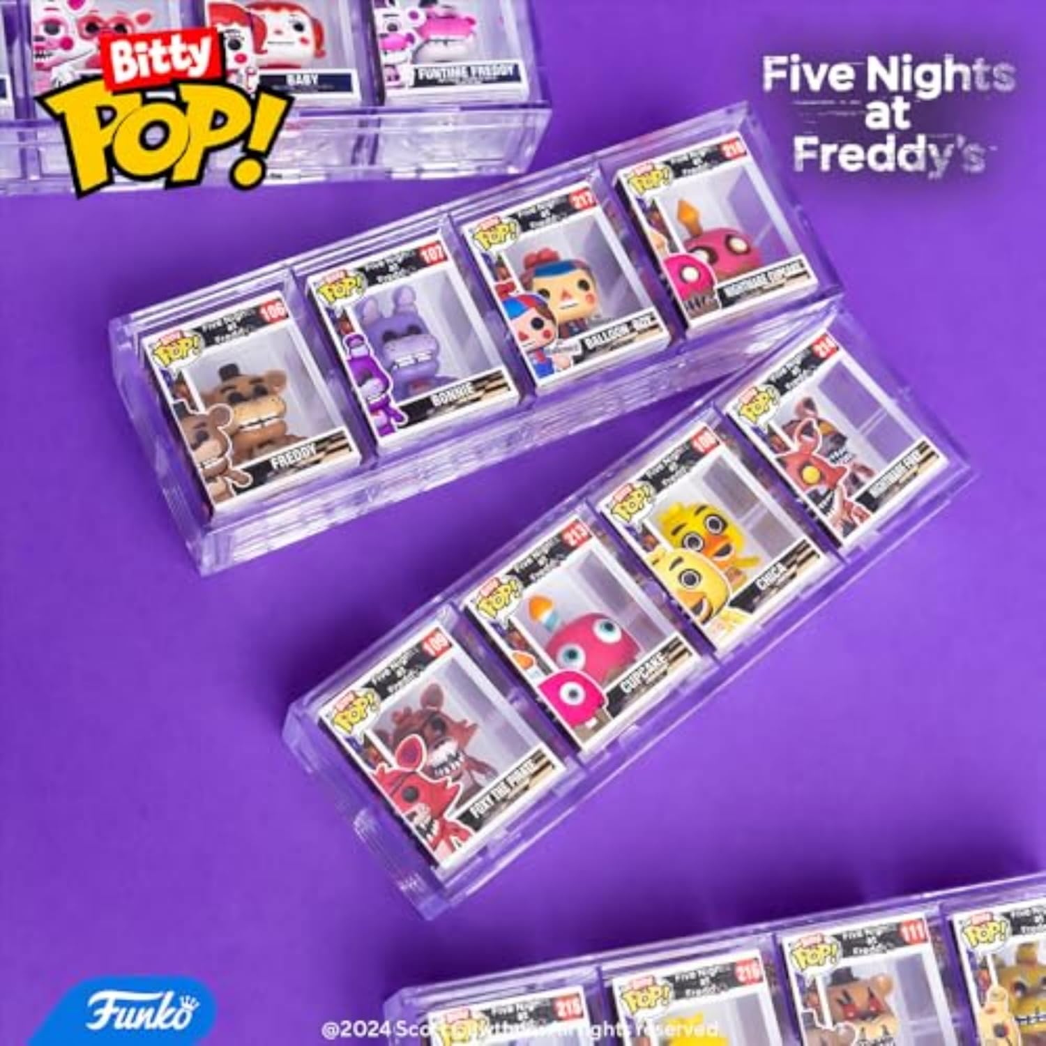 FUNKO Bitty POP!: Five Nights at Freddy'S - Foxy 4-Pack (FNAF) image number 5
