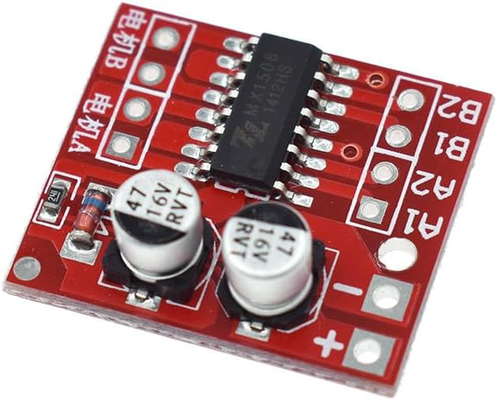 10Pcs Mini L298N 2 Channel H Bridge DC Motor Driver Board image number 2