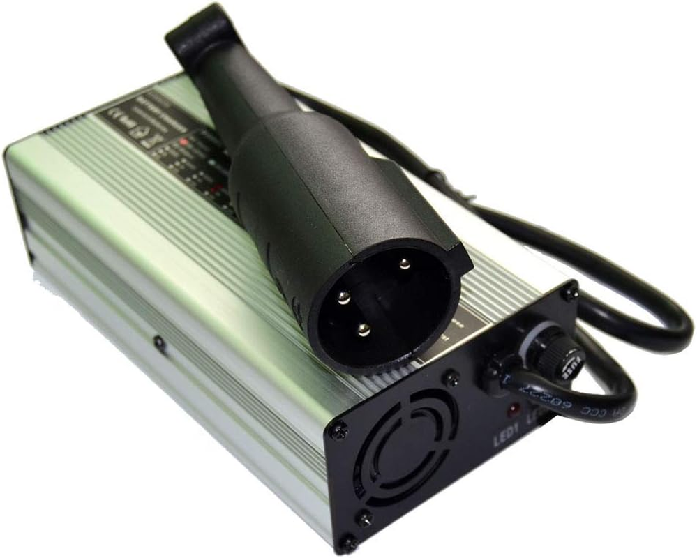 Gscchyc Golf Cart Charger 48 Volt Trojan Battery Chargers 48 Volt Charger Accessories with 3 Pin 5Mm round Plug Handle for Club Car DS Precedent Golf Carts 1995 Up image number 6