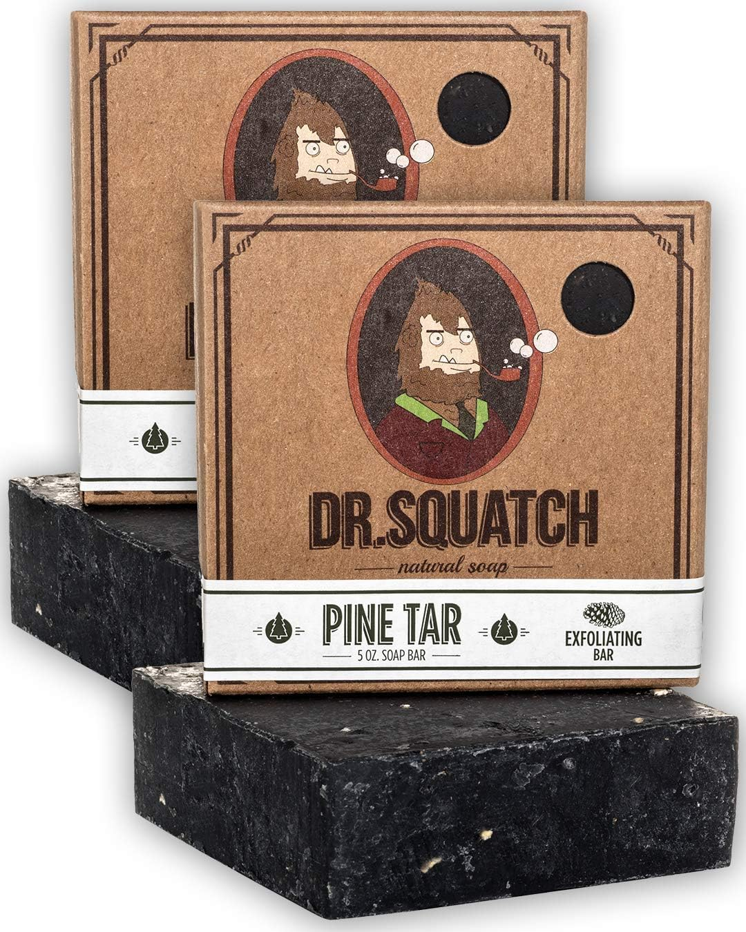Dr. Squatch All Natural Bar Soap for Men with Zero Grit, Gold Moss image number 2