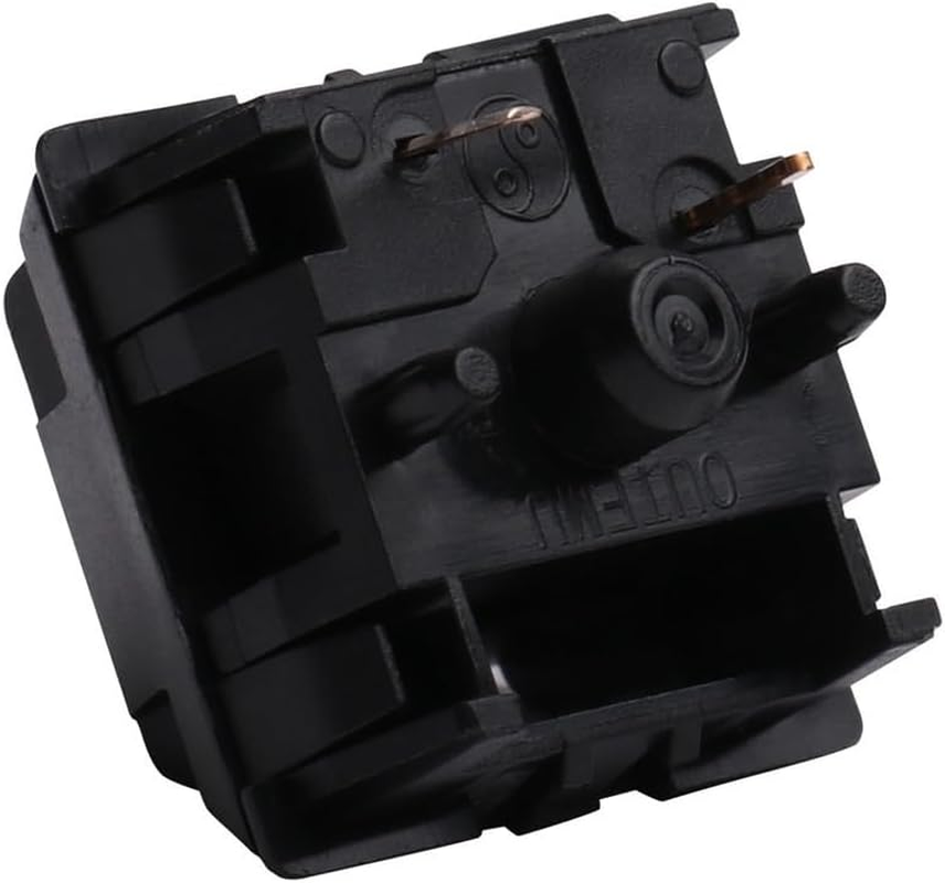 Gazzew Boba Black U4 Switch V2, Pre-Lubed Silent Tactile Switch for Custom Mechanical Keyboard(62G,110Pcs) image number 4
