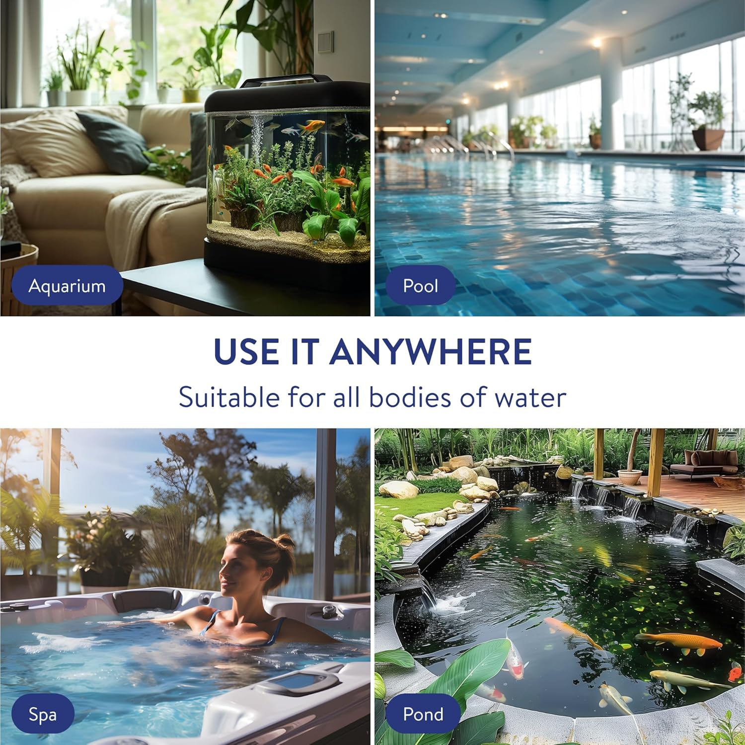 Health Metric Phosphate Aquarium Test Strips - Cold Water Tank Phosphate Testing Kit - Tropical Fish Tank Aquariums or Pond - Aquarium Water Test Kits - for Pools & Spa - 25 Strips image number 5