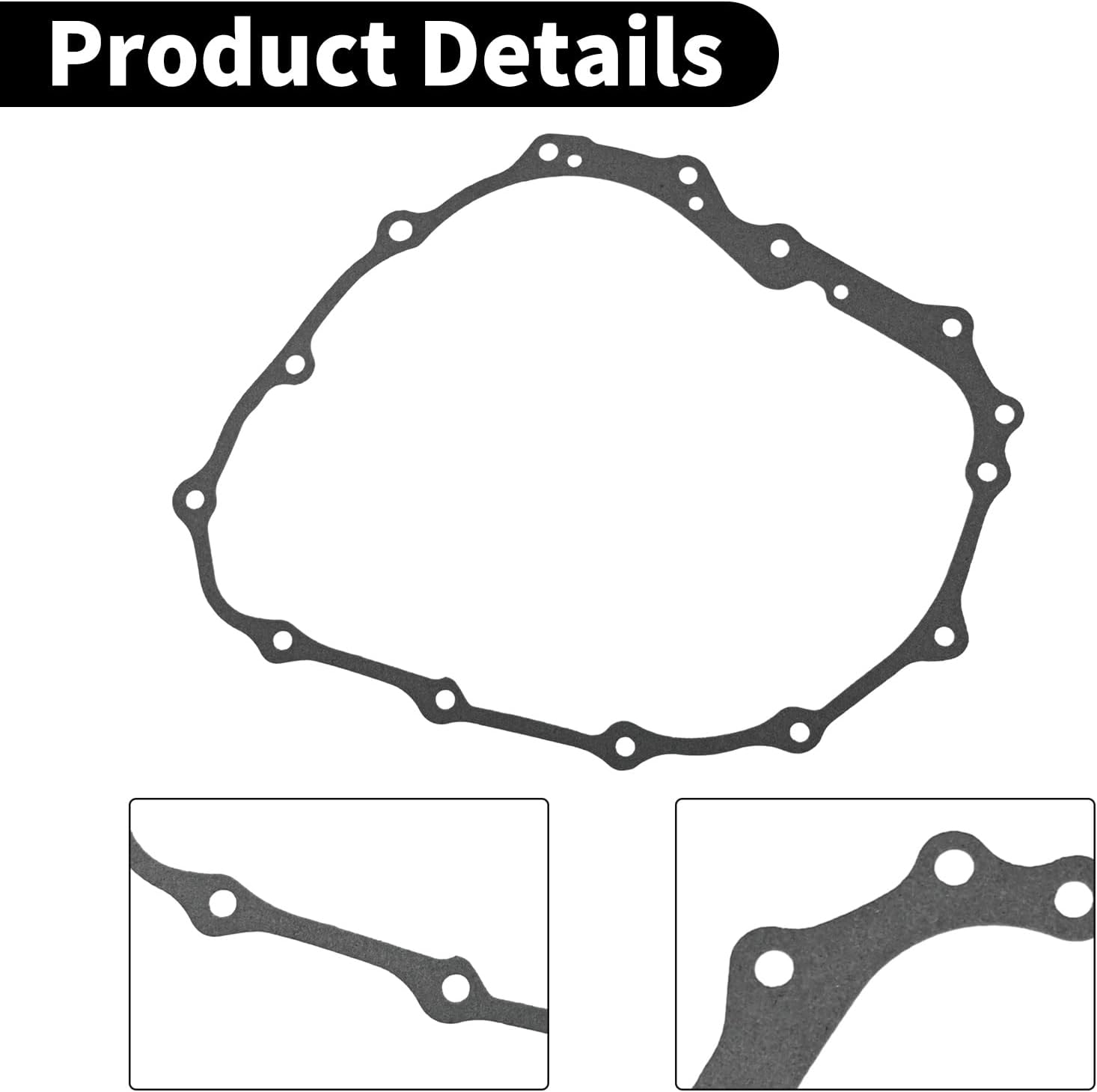 Clutch Side Cover Gasket Replacement for Honda TRX 400EX TRX 400 EX 1999-2014 Sportrax DCR-GE89 image number 1