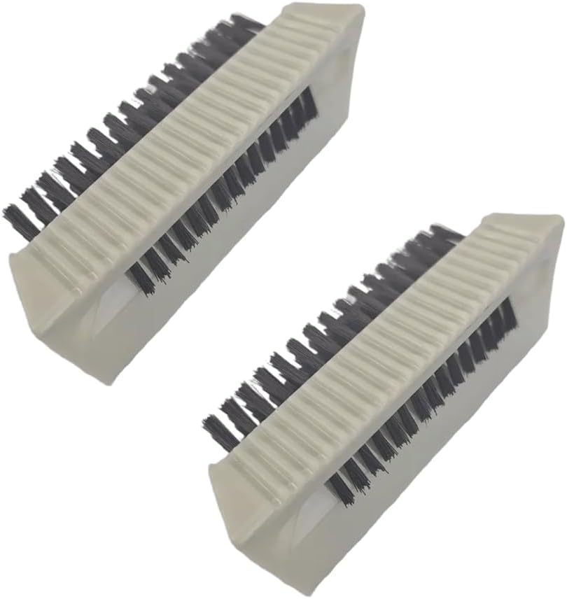 2PCS Nail Brush Surgical Scrub Brushes Two-Sided Stiff Hand and Nail Brush Non-Disposable Sterile Hand Scrubber with Nail Cleaner Hand and Nail Cleaning Brush Fingernail Brushes Nail Scrub Brushes