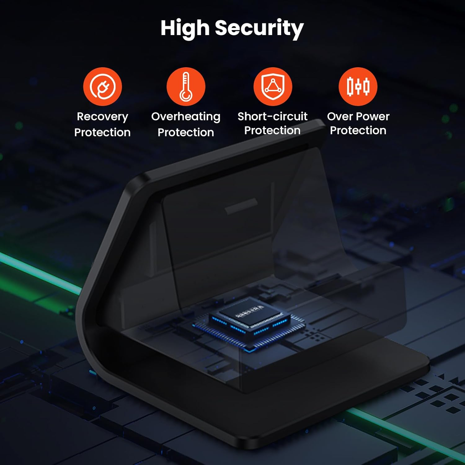 GEEKERA Switch Charging Station for Nintendo Switch 2, Docking Station with RGB Lights and Type-C Cable, Portable Charger Dock, Switch Accessories for Easy Console Charging image number 6