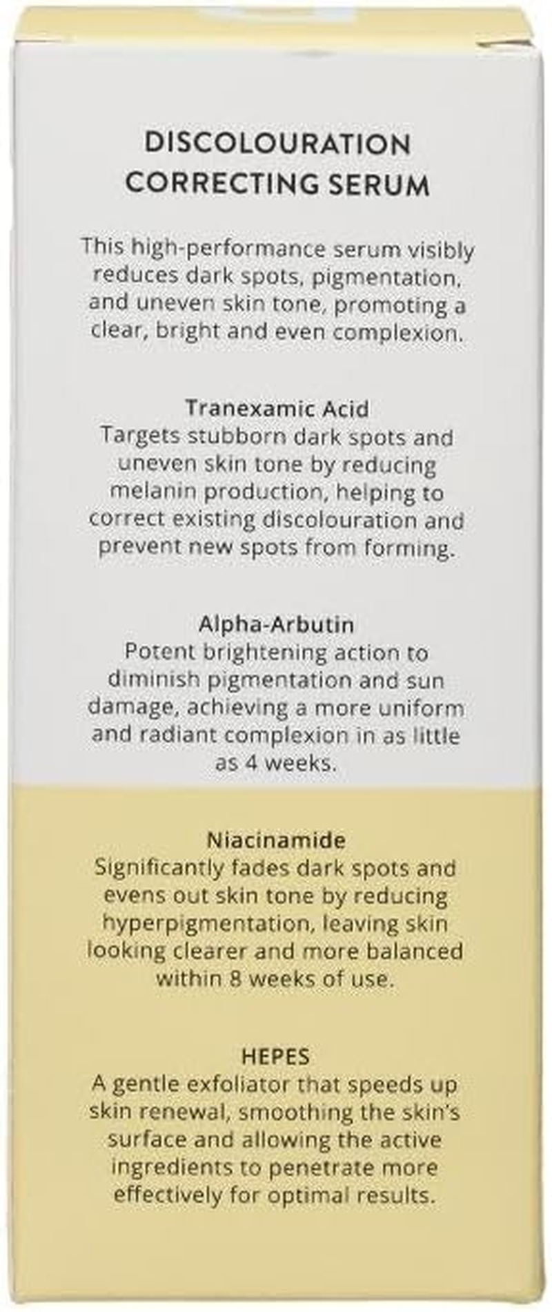Skin Physics Discolouration Correcting Serum-Alpha-Arbutiu、Tranexamic Acid and Niacinamide Serum to Target Hyperpigmentation,Age Spots & Uneven Skin Tone-25Ml image number 4