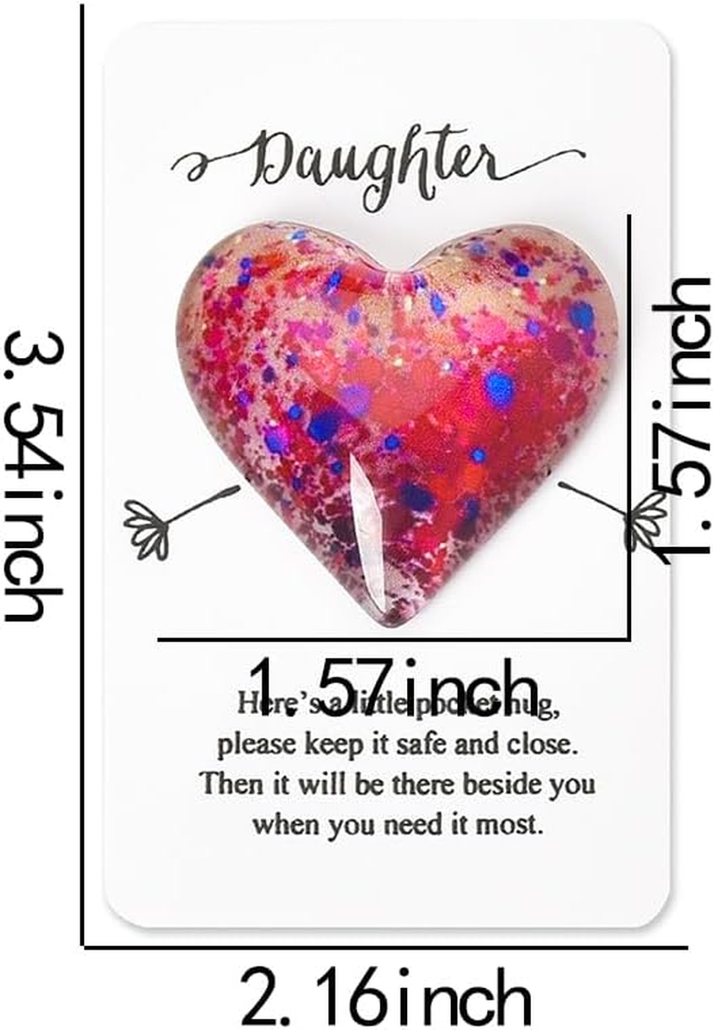 Inspirational Pocket Hug Token Gifts for Daughter Son Encouragement Gifts for Son Daughter Graduation Birthday Gift Ideas image number 3