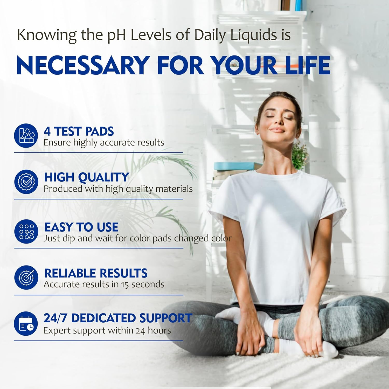 Universal Ph Test Strips 0-14, Quick Accurate Ph Testing Kit for Food, Soap Making & Kombucha, 125Ct Litmus Paper Ph Test Strips for Liquids, Drinking Water, Aquarium, Pool, Hot Tub, Spa