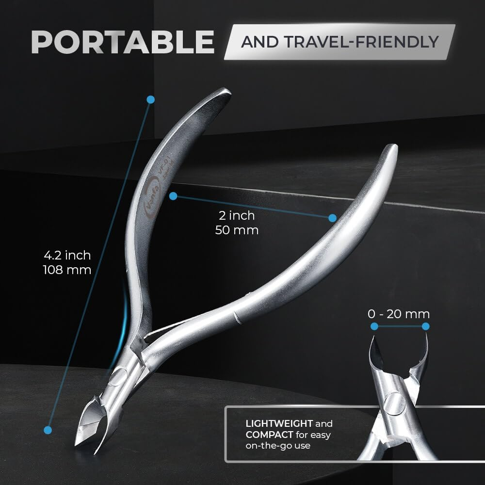 VANFA Cuticle Nipper round Head VF-01 (Jaw 14 (5Mm)) image number 1