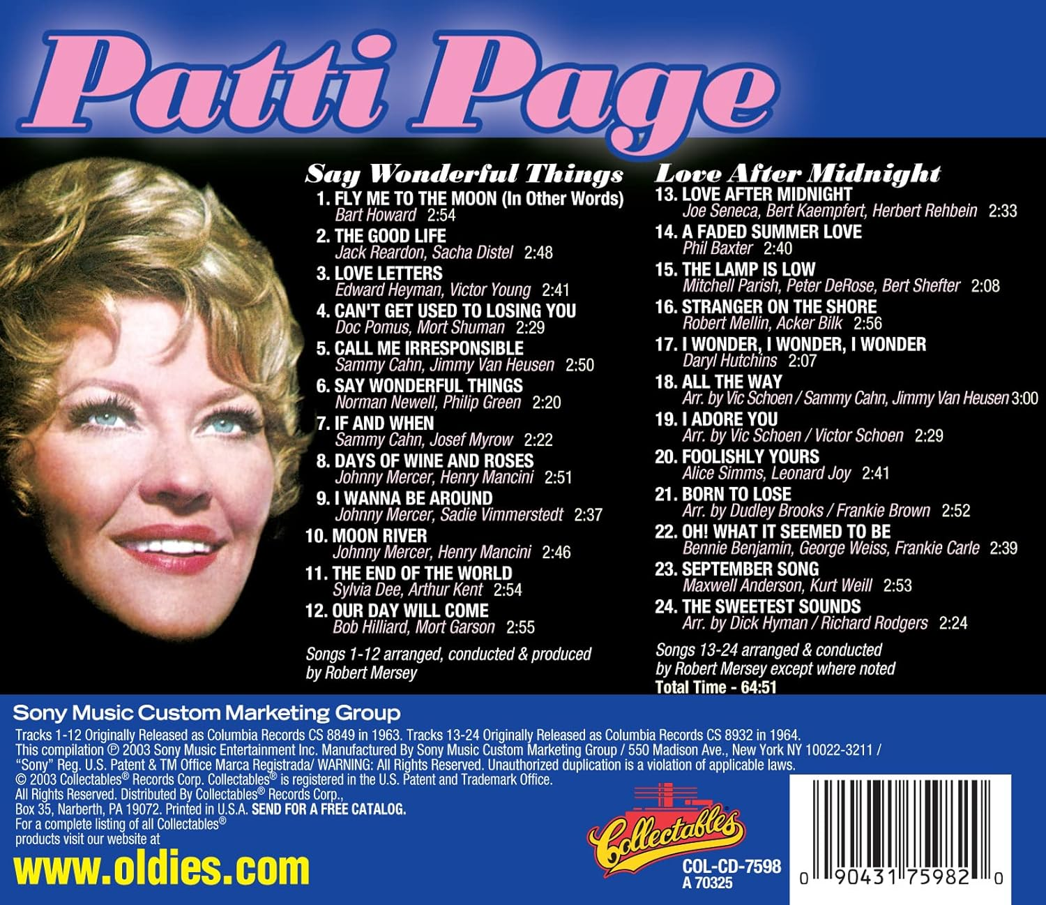 Say Wonderful Things: Love after Midnight