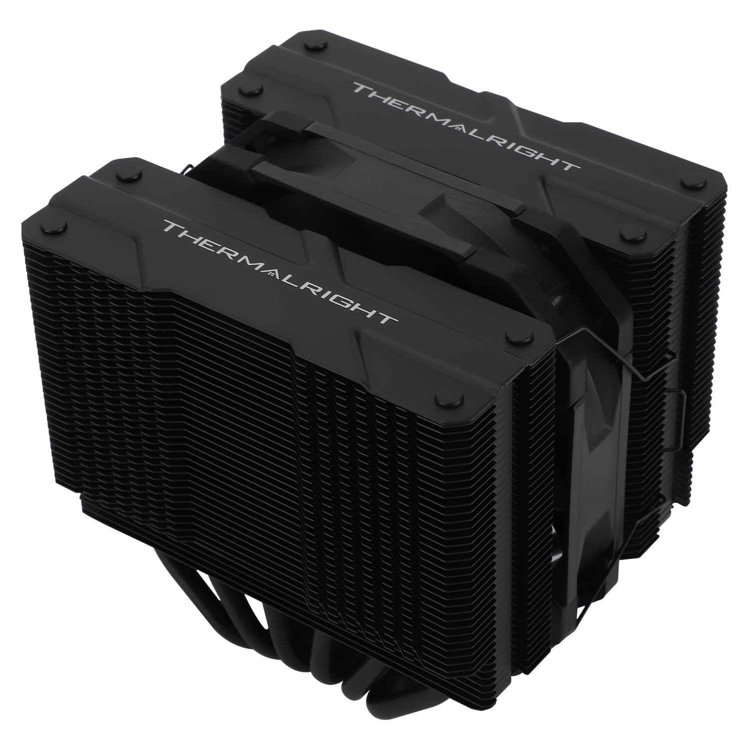 Thermalright Peerless Assassin 120 Mini Black CPU Air Cooler, 6 Heat Pipes,120Mm TL-D12B PWM Fan, 135Mm High, Double Towers Cooling, for Am4/Am5/Intel LGA 1851/1700/1150/1151/1200/2011,PC CPU Cooler
