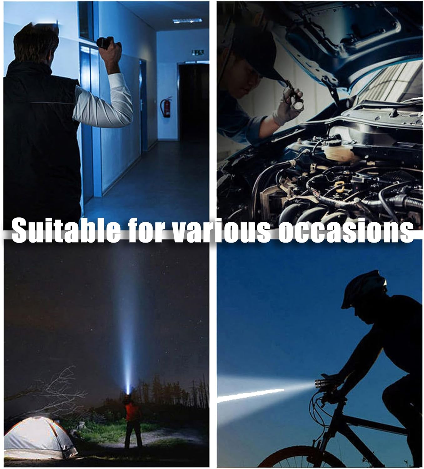 Peachloft Flashlight, Peachloft Powerful LED Flashlight, Adjustable Zoom Mini Flash Light, Rechargeable LED Flashlights 900000 High Lumens Super Bright Tactical, Ipx4 Waterproof /710 image number 2