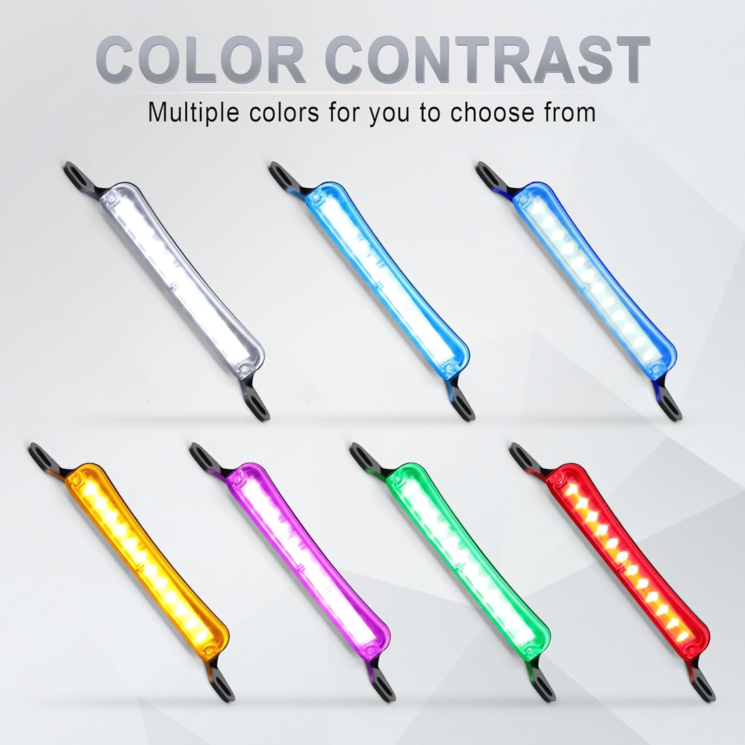 Livtee License Plate LED Light, Extremely Bright Assembly for Trailer UTV ATV Truck RV Boat, Xenon White(6000K) image number 6