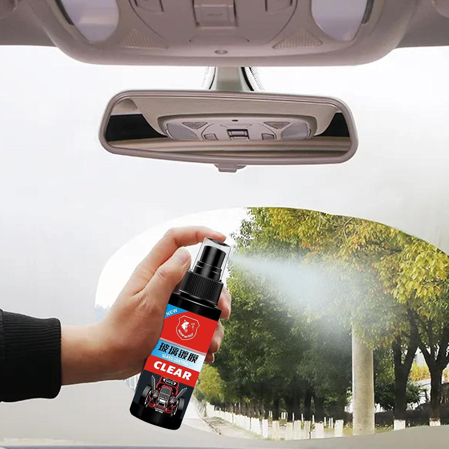 Car Paint Ceramic Coating,Quick Coat Ceramic Coating Spray - Ceramic Coating Fortify Waterless Wash & Wax Hydrophobic Top Coat Polish & Paint Sealant Protection image number 5