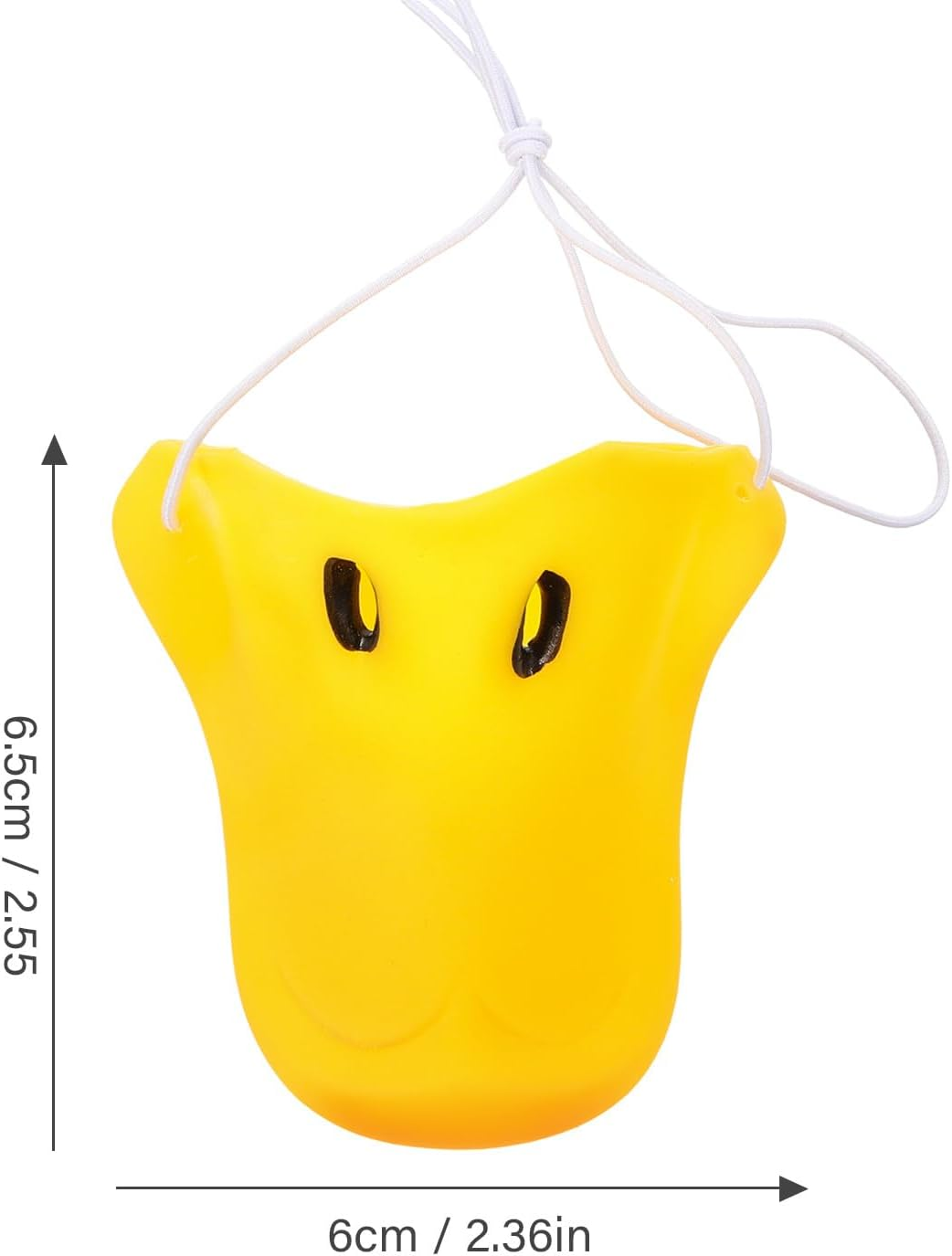 Bestonzon 3PCS Duck Bill Mask, Beak Nose Soft Plastic Costume Mask Yellow, Funny Duck Nose Costume Accessory for Cosplay
