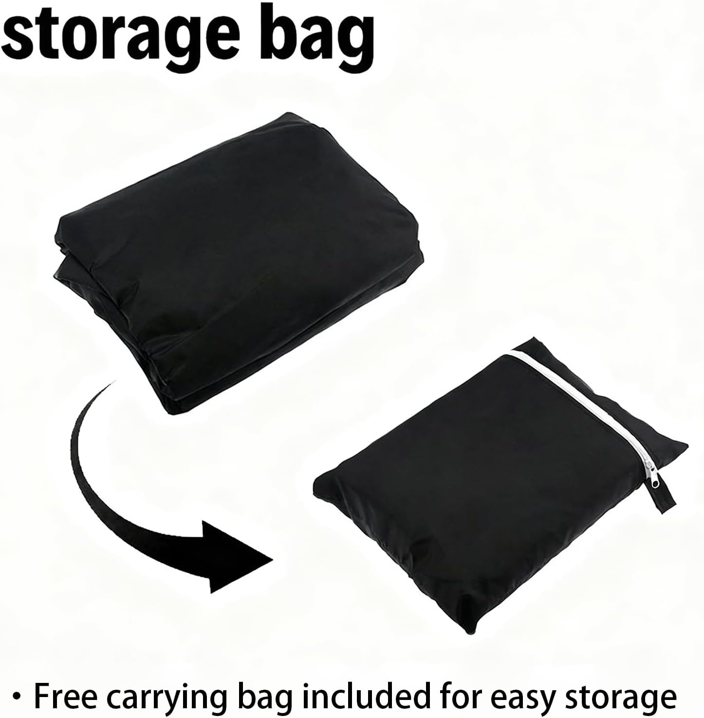 Round Cover for Fire Pit | Weatherproof Dust-Proof - Waterproof Outdoor Fire Pit Cover,For Barbecue Cooking Grilling Bonfire Rain Snow Leaves Debris Bird Droppings - 122&times;46Cm image number 5