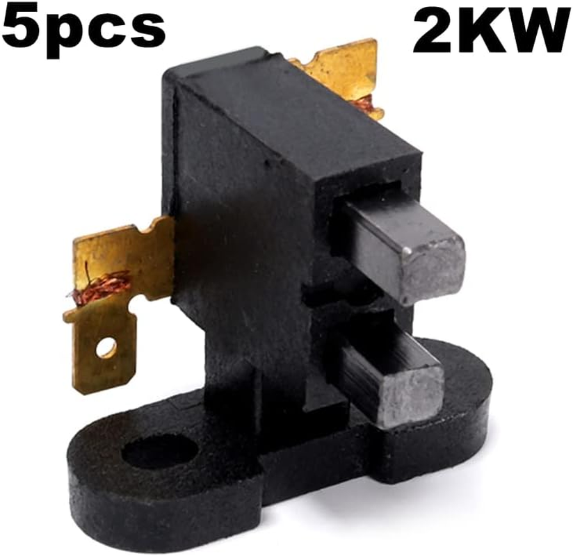 Ruimou 5Pcs 2KW5KW Universal Generator Caruimou Brush for 168F/188F,2000-5000W Alternator Carbon Brush Holder Replacement Part (2Kw-5Pcs) image number 3