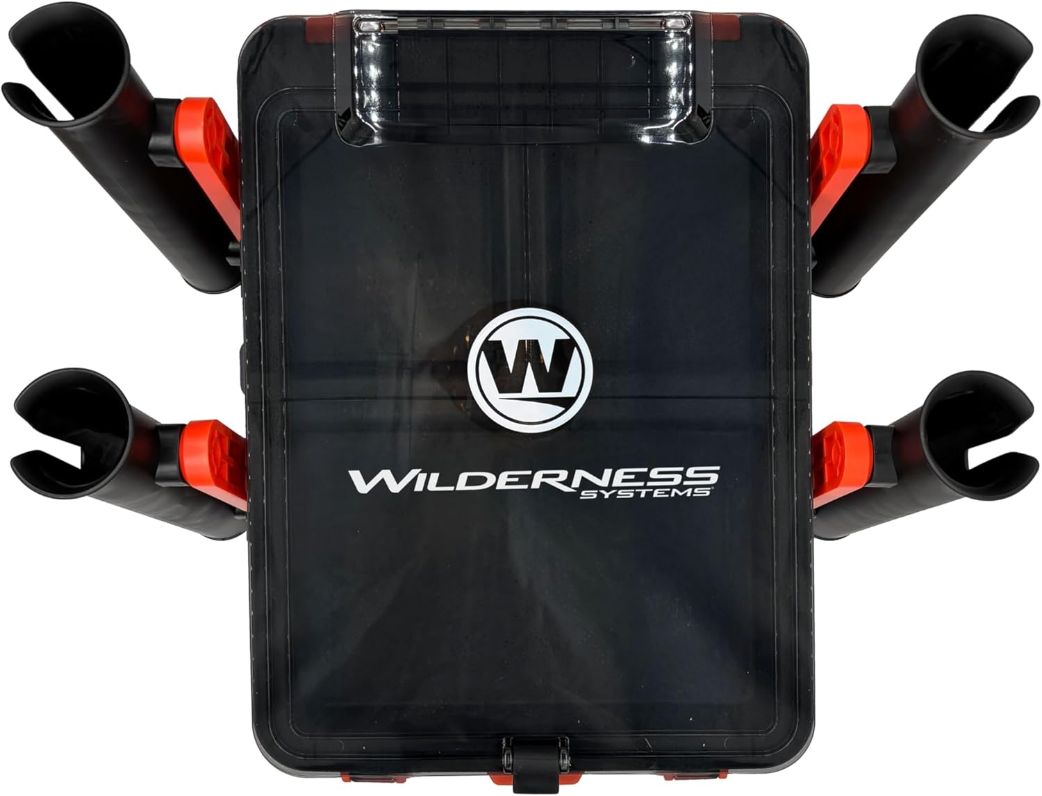 Wilderness Systems 8070065 Kayak Krate with 4 Rod Holders, Grey image number 1