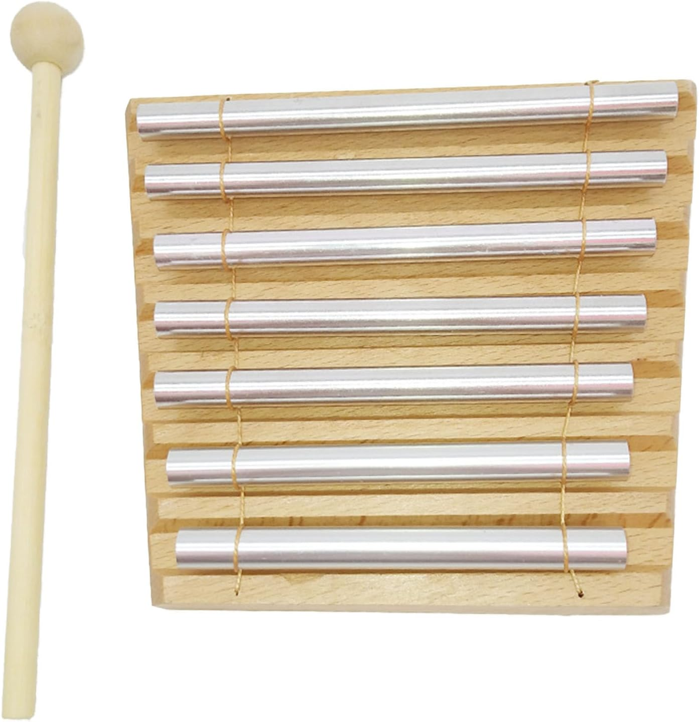 7-Tone Hand Chime Bell Set for Sound Therapy - Ideal for Yoga, Meditation, Chakra Balancing & Mindfulness Relaxation