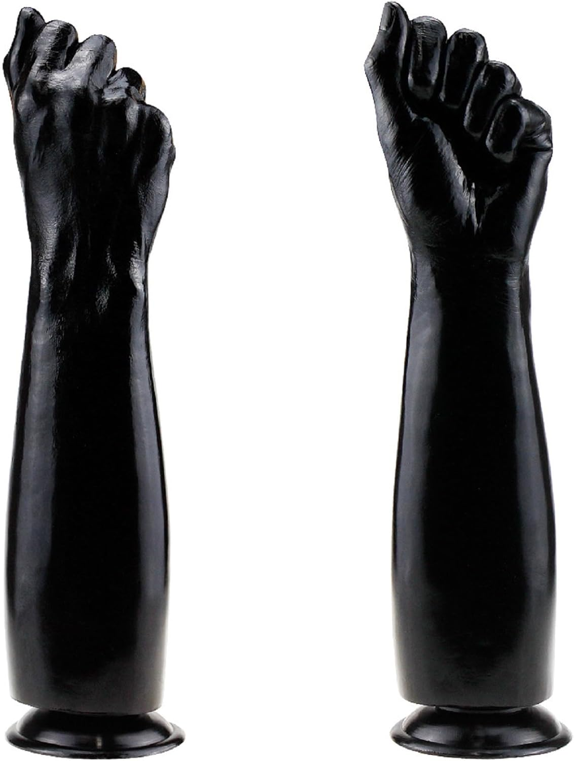 Huge Clenched Fisting Dildo, Extra Large Fist Dildo Anal Plug, Realistic Hand Dildo with Suction Cup G-Spot Vaginal Masturbation HUGE Monster Fisting Sex Toy (Black) image number 2