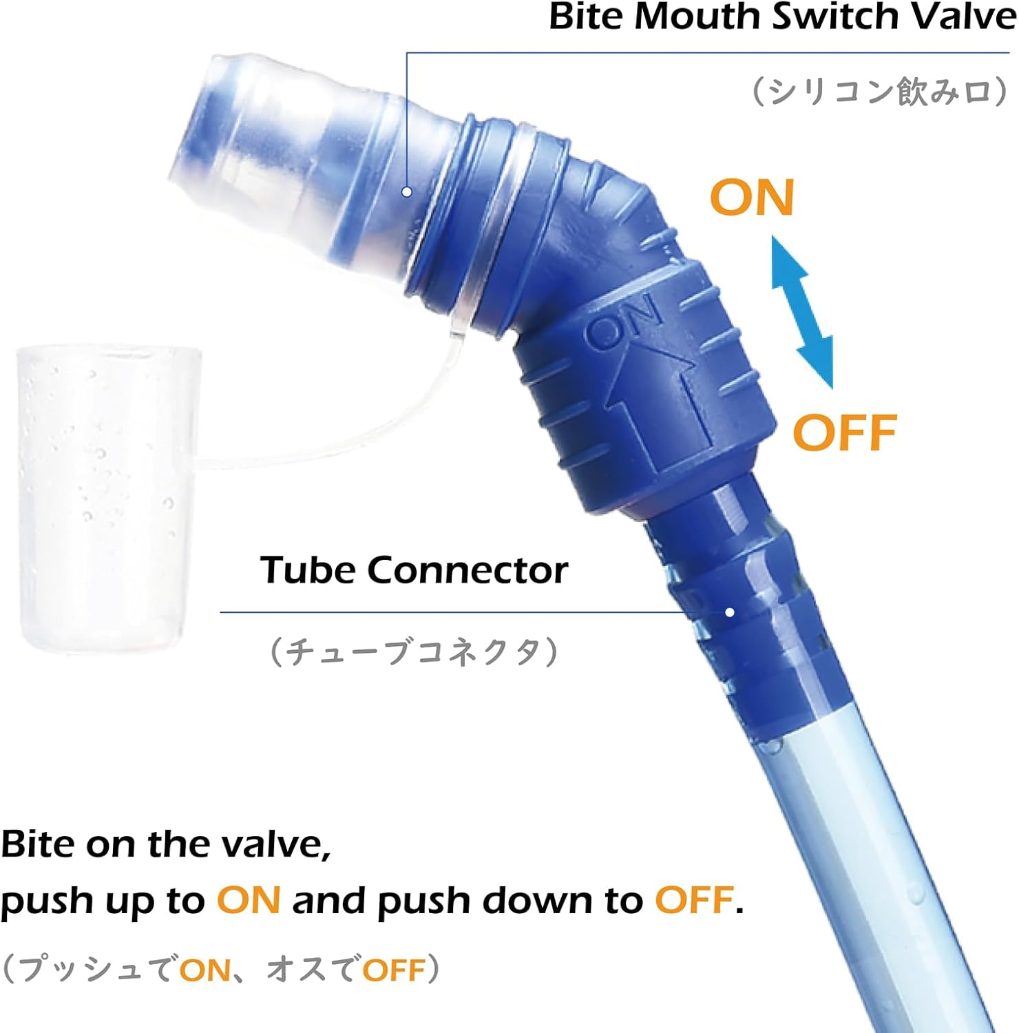 TRIWONDER 1L/1.5L/2L/3L BPA Free Hydration Bladder Hydration Pack Water Reservoir for Bicycling Hiking Camping Backpack - 01 Tpu Bladder - 1.5L image number 3