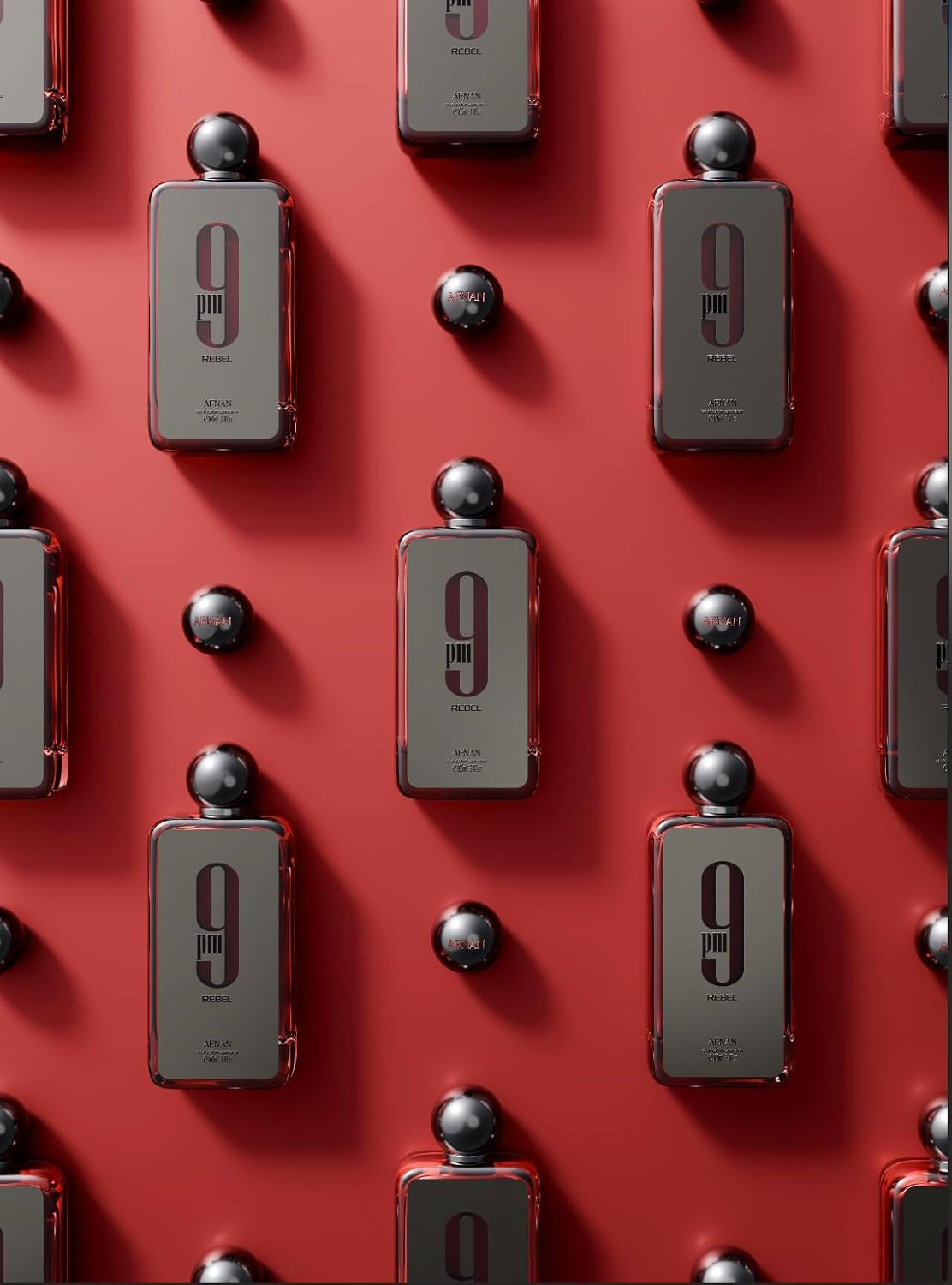 9 PM Rebel by Afnan for Unisex - 3.4 Oz EDP Spray image number 2