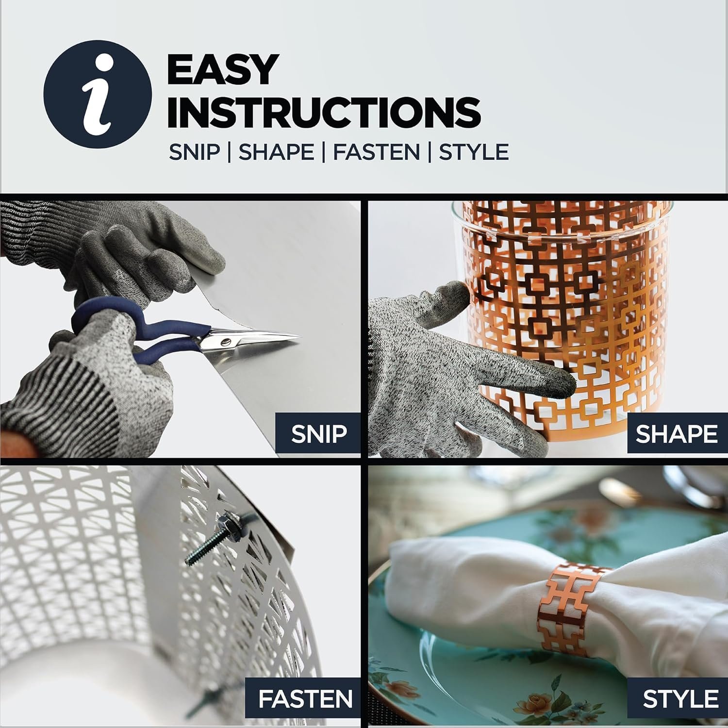 M-D Building Products 56006 .020-Inch Thick 1-Feet by 2-Feet Union Jack Aluminum Sheet, Black image number 5