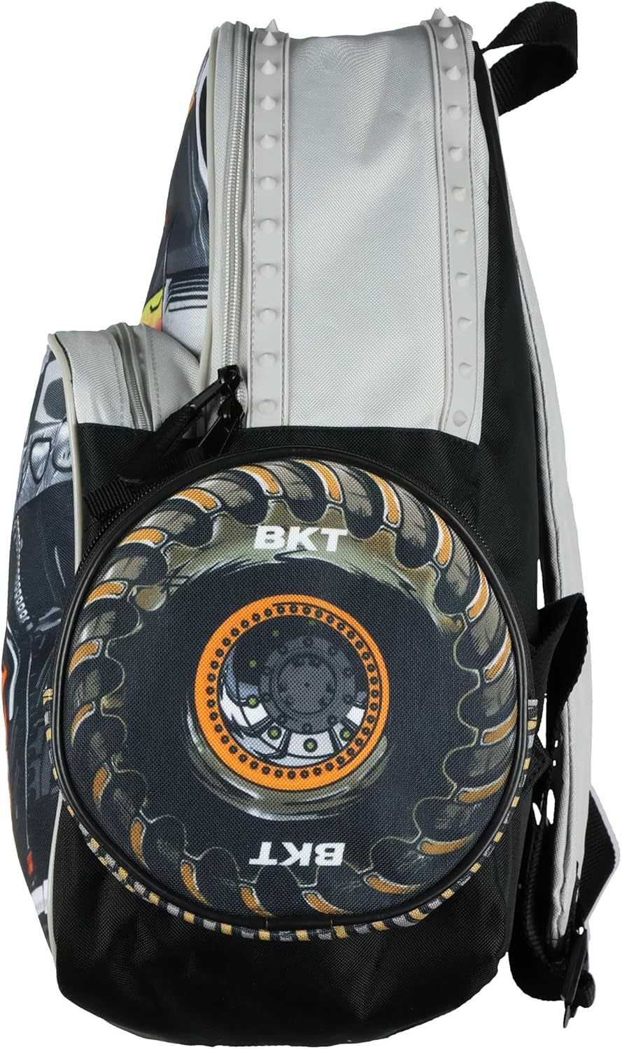Monster Jam Backpack Max-D Maximum Destruction 3D Monster Truck Kids School Book Bag with Laptop Tech Sleeve image number 5