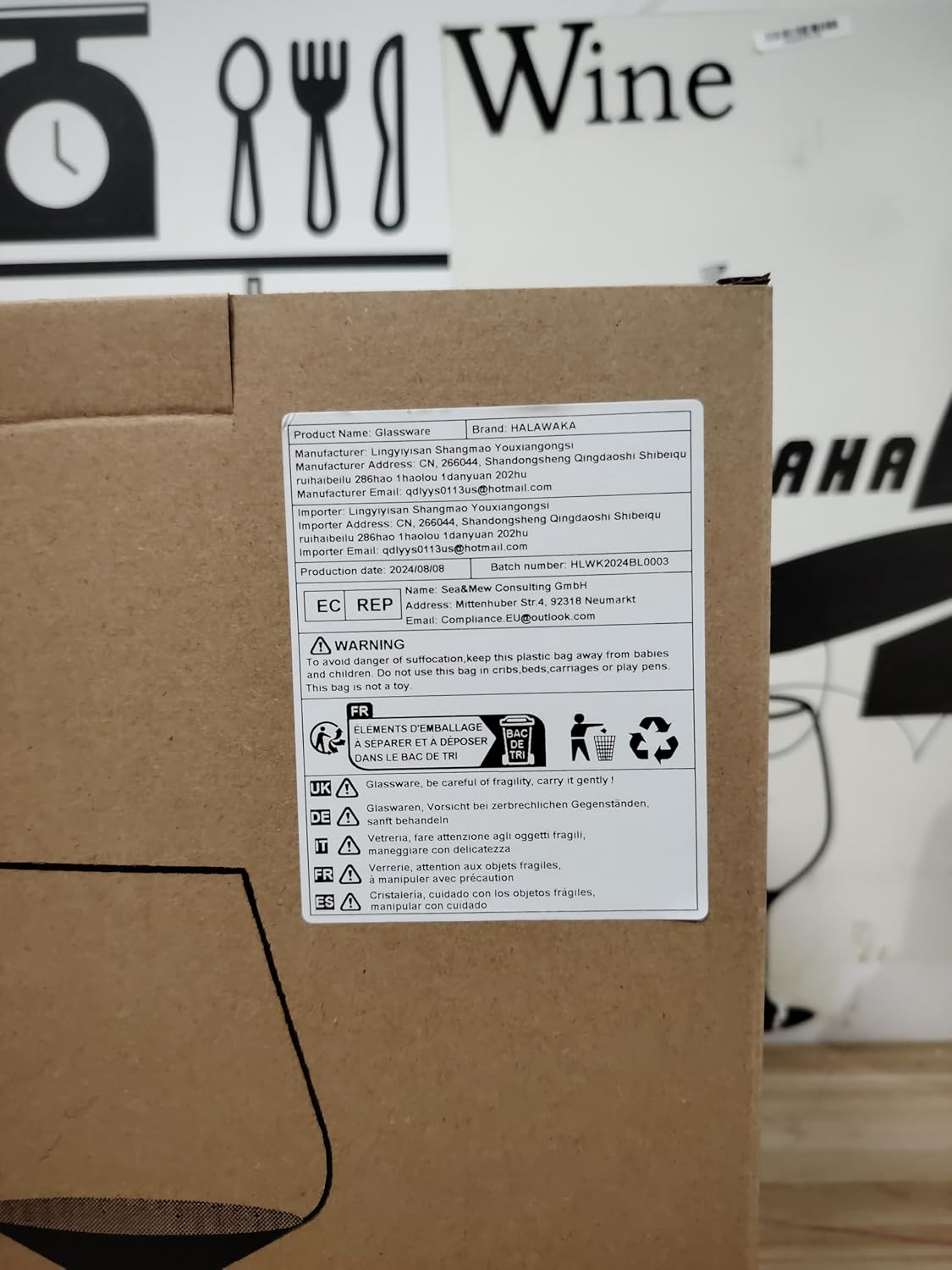 HALAWAKA Lead-Free Crystal Concave Bottom Red Wine Glasses Goblet（2Pc) - Black Bow Tie Crystal Wine Glass Champagne Glasses Bordeaux Cocktail Glass Cup image number 6