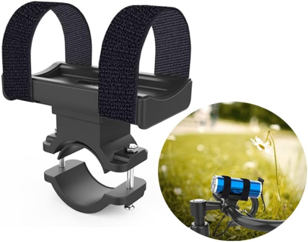 Bikes Speaker Mount, Bicycles Flashlight Bracket, Mountain Bikes Flashlight Bracket Strap, Flashlight Clamp Bikes Handlebar Lamp Bracket for Bikes Flashlight Clamp Bike Mount Bike Stand image number 2