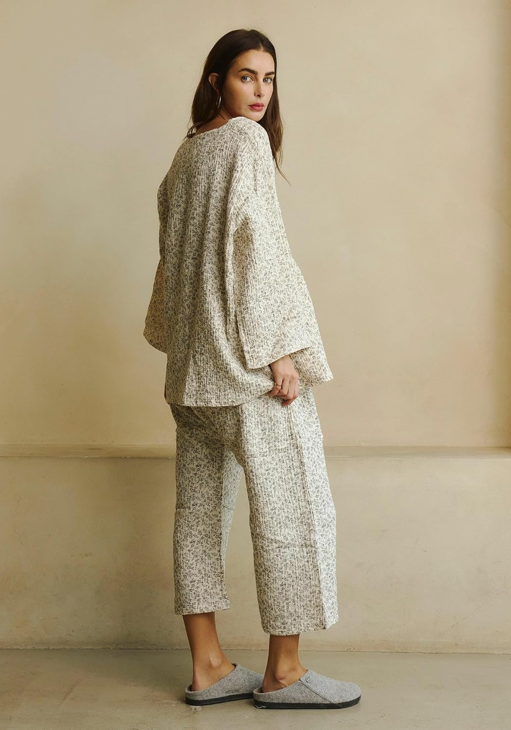 Modal Guaze Nursing Set, Ichika, L/XL image number 5