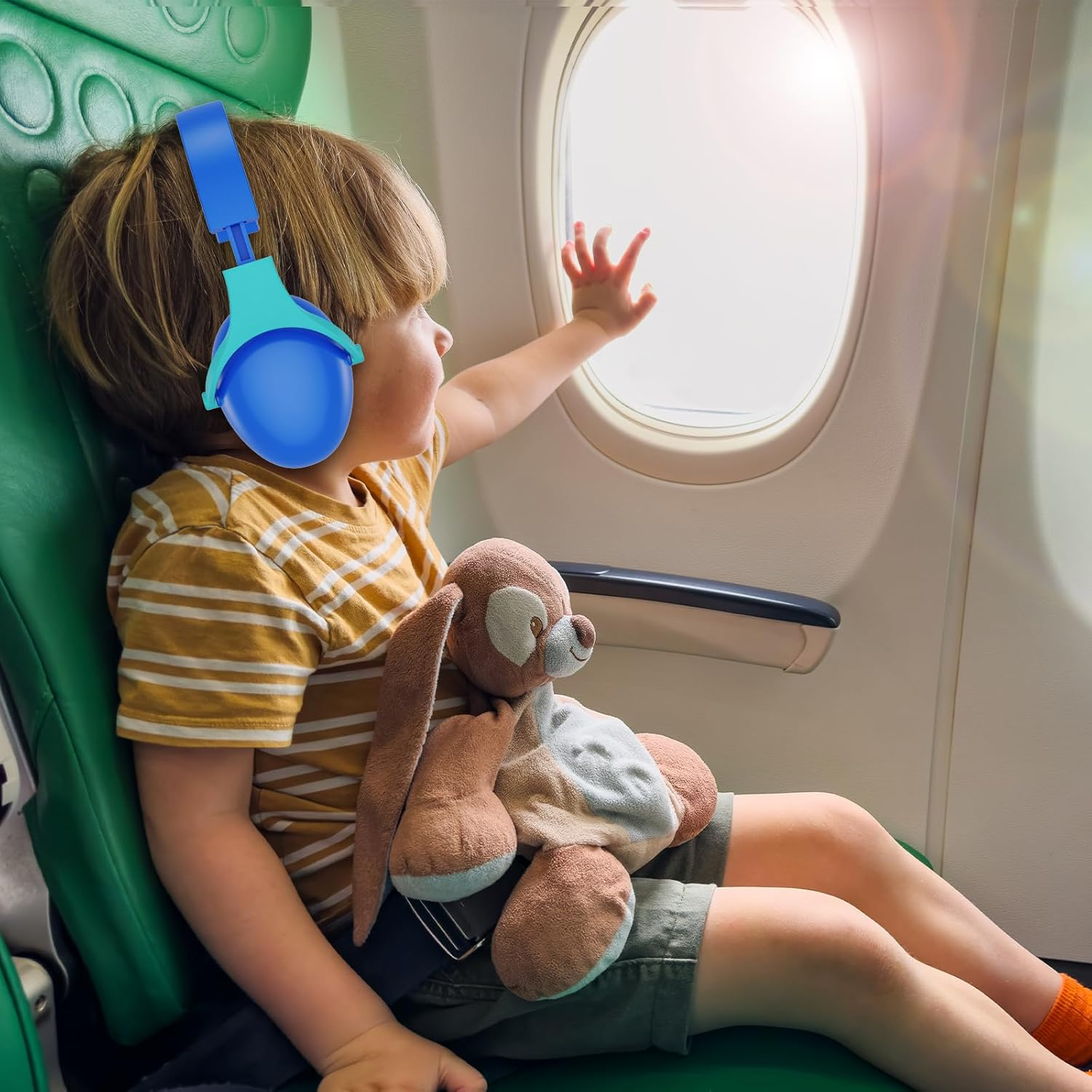 Procase Noise Cancelling Headphones for Kids, 2 Pack Kids Ear Protection for Monster Jam Truck, Hearing Protection Noise Reduction Earmuffs for Sensory Autism Toddler Children image number 4