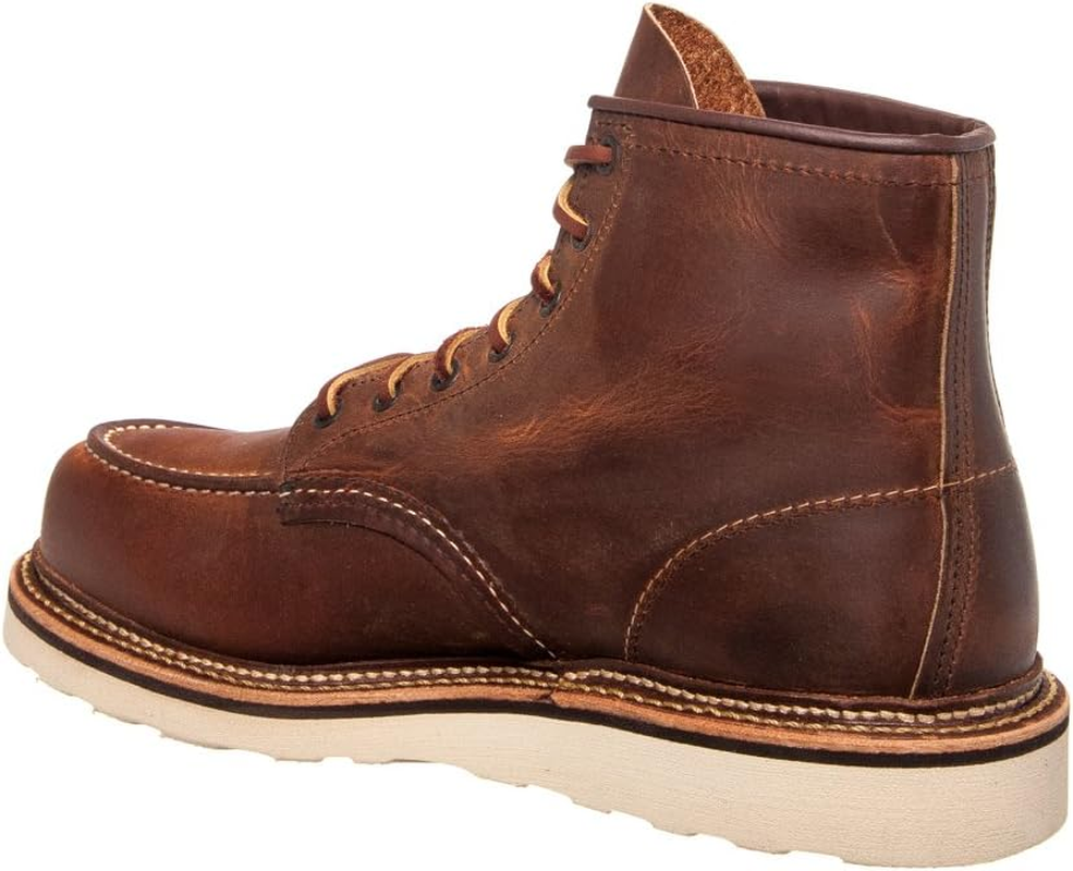 Red Wing Mens Classic Moc Toe Brown Size: 10 US / 9 AU image number 5