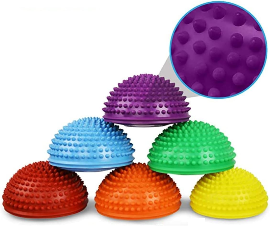 Yes4All 3 Shapes Hedgehog Balance Pods and Balance Disc, Rocky Balance, Stability, Core Strength, Coordination for Adults, Obstacle Course for Dogs image number 3