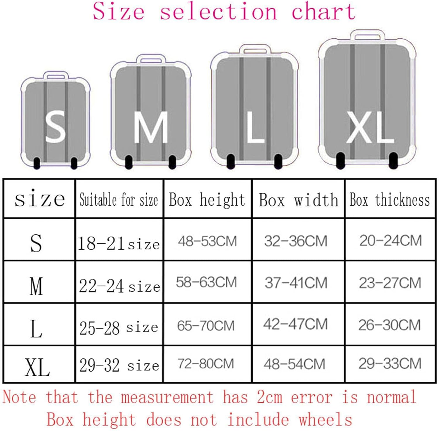 Flowerpatternluggageprotectorsuitcaseelasticprotectivecovers Trolleycase Dustfor18-32Inchtravelingaccessories H197 image number 1