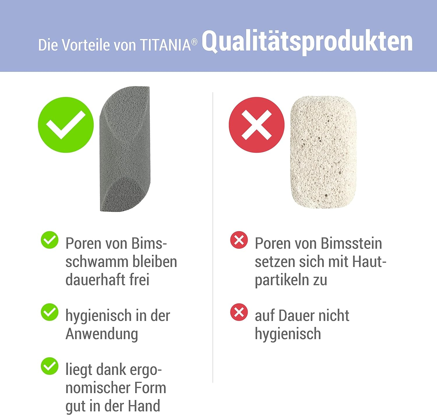 Titania Pumice Sponge, Ergonomic Shape, image number 5