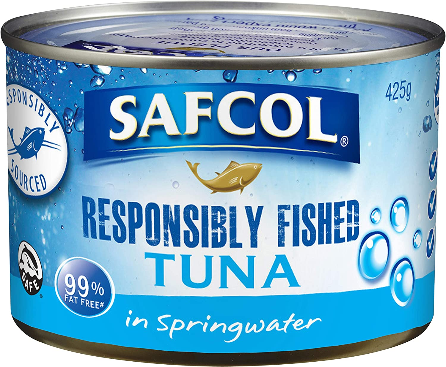 Safcol Australia SAFCOL Tuna in Springwater 425G Can, 12 Pack, 1 X 5.10 Kg image number 1