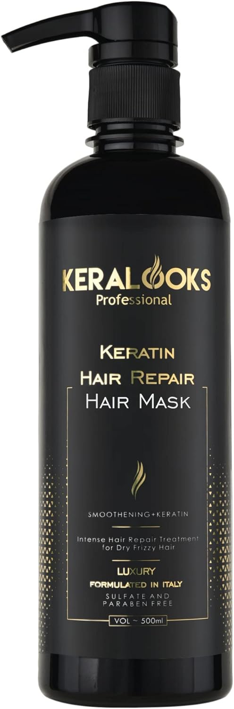 Keralooks Professional&reg; Smoothing plus Keratin Hair Mask for Dry and Frizzy Damaged Hair. (500 Ml) image number 5
