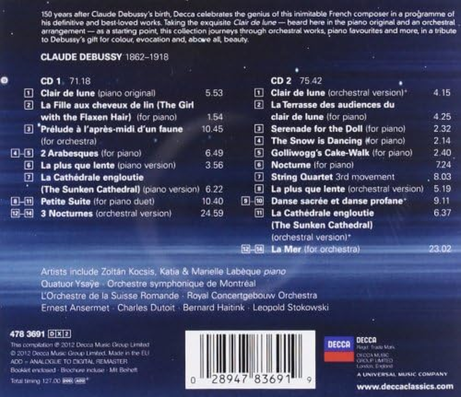 Claire De Lune Debussy Favorites Various image number 3