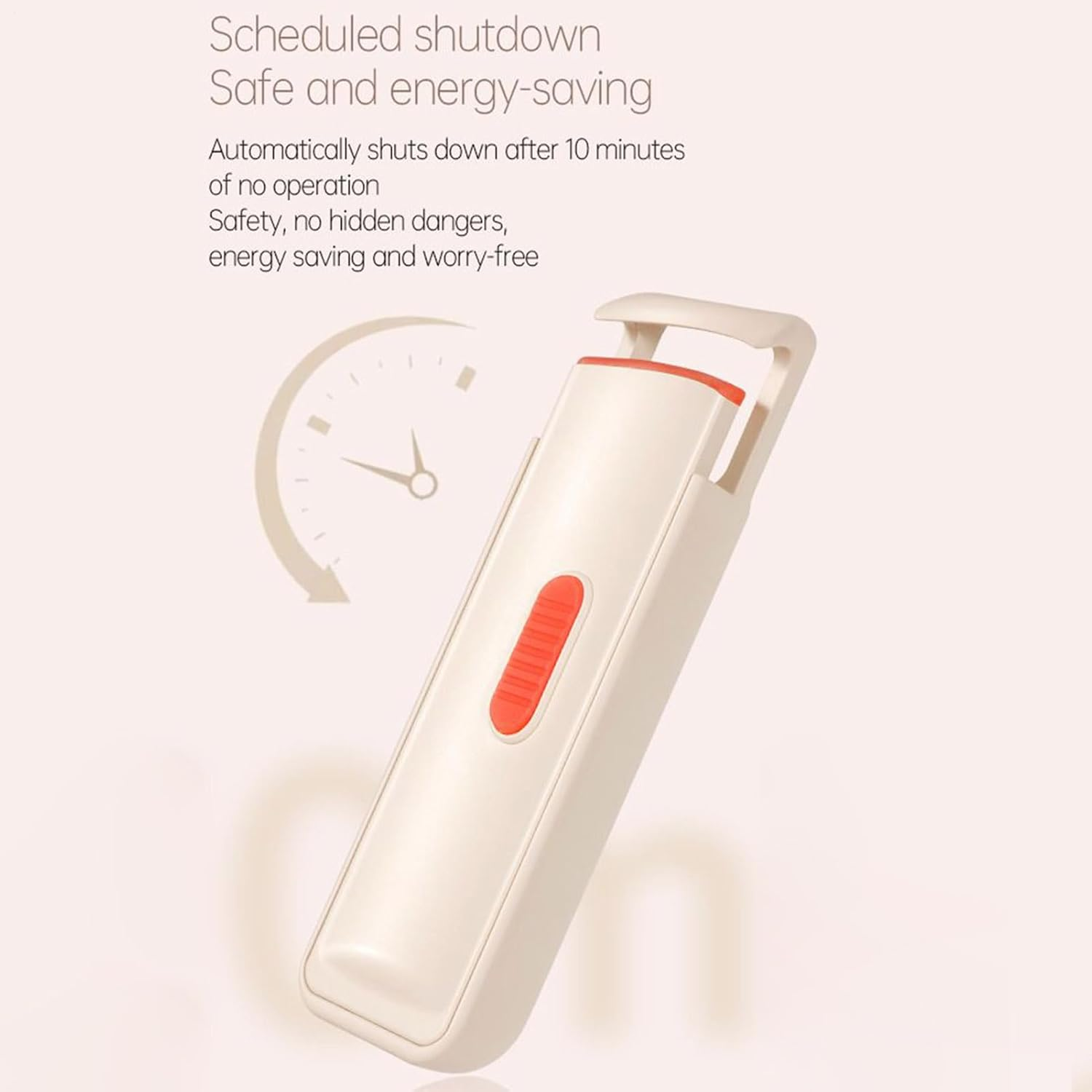 Eyelash Heated Curler - Silicone Beauty Eyelash Curler Makeup Heated - Wide Angle Precision Lash Styling Gadget for Women Daily Home Travel Outdoor Party image number 3