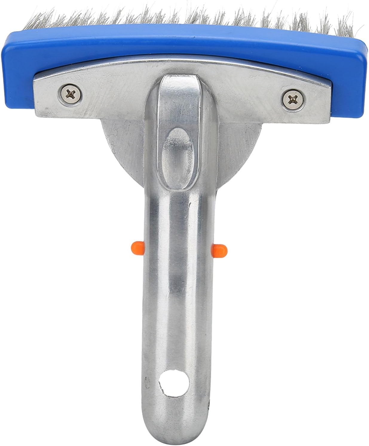 High Efficiency 5.5In Swimming Pool Stainless Steel Brush for Spa Pond Floor Wall Equipment with Installation - Pool Brushes image number 5