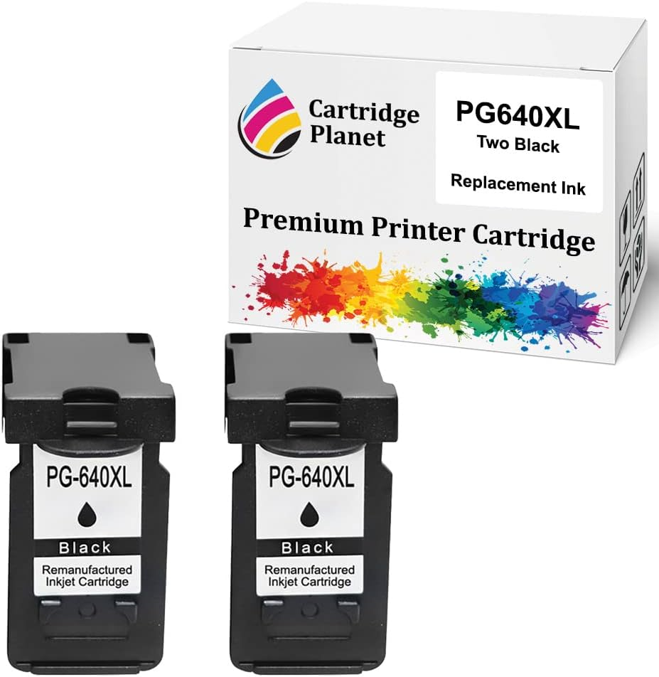 Cartridge Planet 2 Black Compatible Ink for Canon PG-640XL PG640XL for Canon MG2160 MG2260 MG3160 MG3260 MG3560 MG3660 MG4160 MG4260 MX376 MX396 MX436 MX456 MX476 MX516 MX526 MX536 TS5160