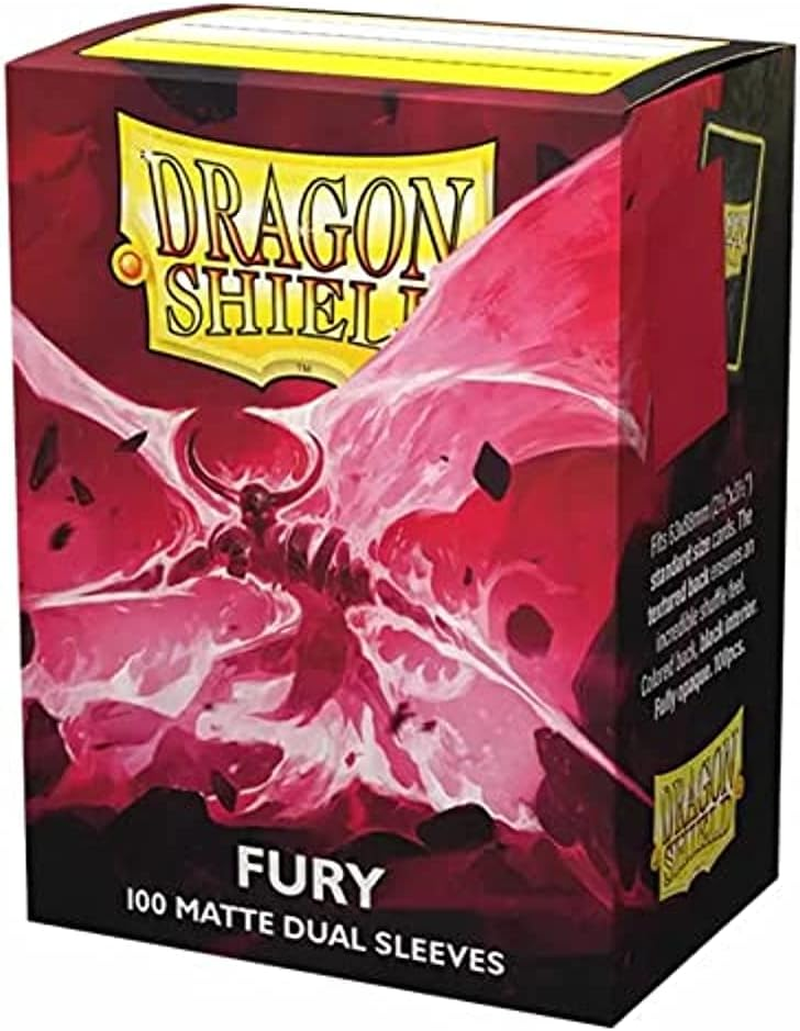 Dragon Shield Matte Dual Card Sleeves 100-Pieces, Standard Size, Fury