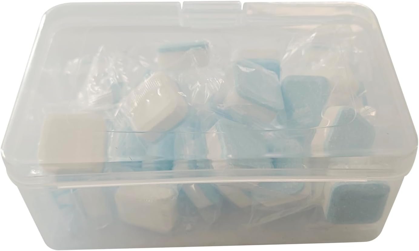 Washing Machine Cleaner Tablets 30-Pack - Deep Clean Formula, Cleans & Refreshes Front Load and Top Load Machines, Removes Odors, and Residue. image number 3