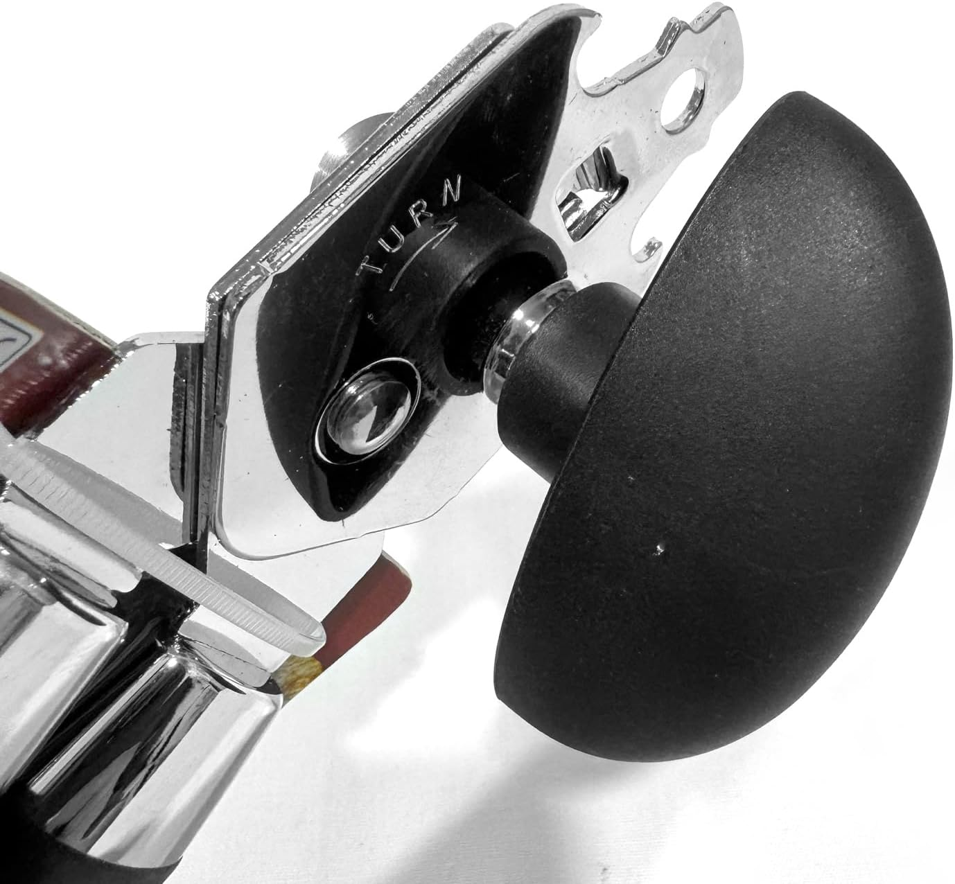 Tootoo Stainless Steel Can Opener with PP Handle - Smooth Edge Cutting, Rust-Resistant & Multi-Functional with Built-In Bottle Opener 5X7Cm (2) image number 5